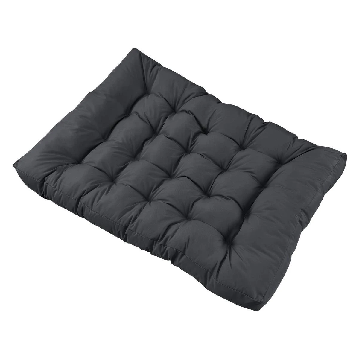 Merkloos En.casa Zitkussen Palletbank - 120 X 80 X 12 Cm - Donkergrijs - Afbeelding 2