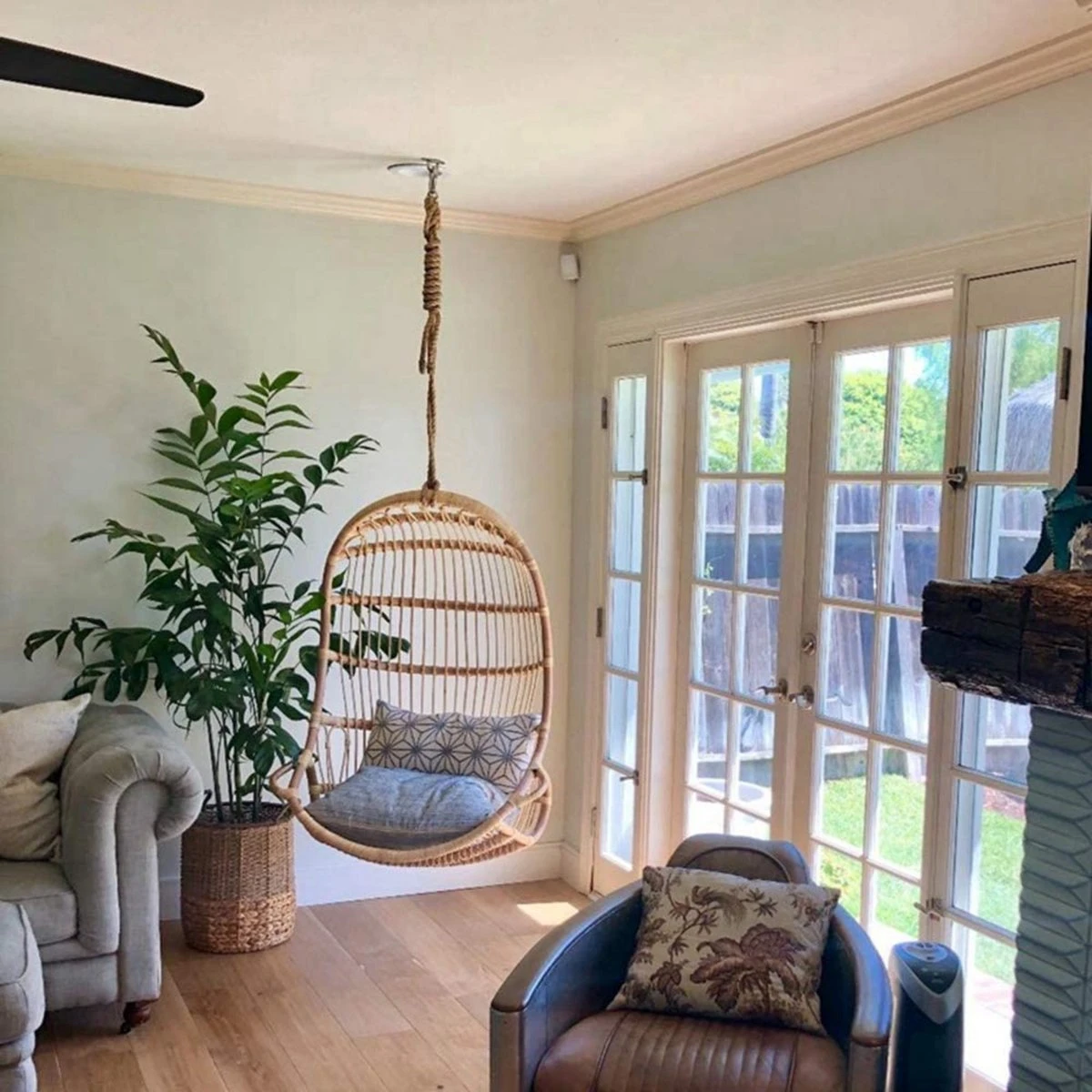 Plafondhaak – Voor Beton En Hout - Hangstoel – Hangmat – Bokszak – RVS – Binnen En Buiten – Ophangsysteem – Ophanghaak – 400KG - Afbeelding 7