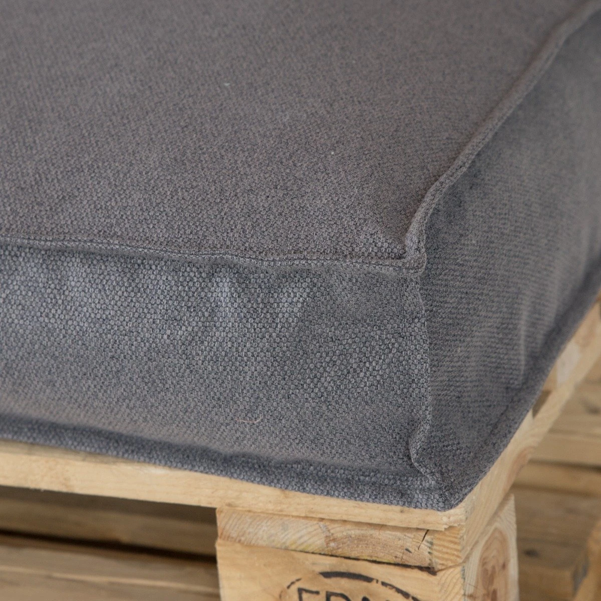 2L Home & Garden Palletkussen Metro Lounge Grijs - 120 X 80cm - Afbeelding 10