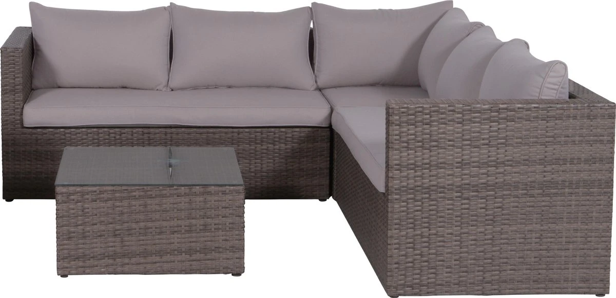 Garden Impressions Montana Loungeset - 4-delig - Bruin