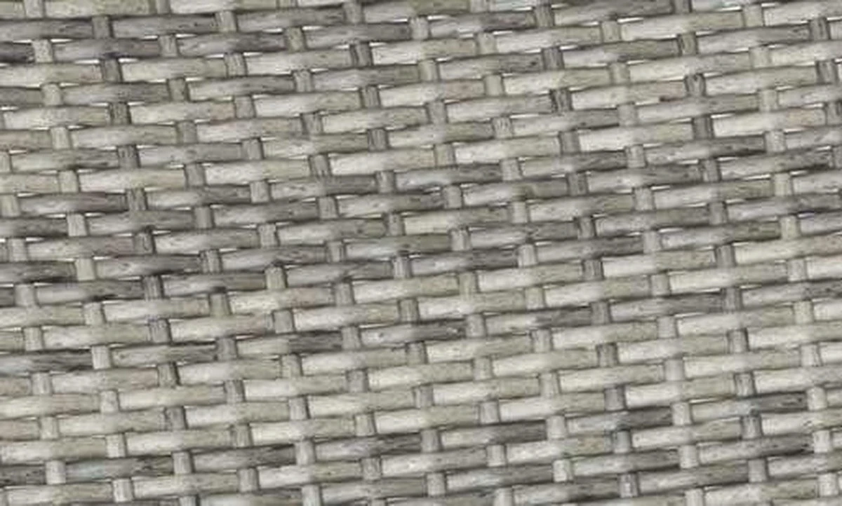 Merkloos Tuin Loungeset Grijs / Bruin - Lounge Set Tuin - Relax Bank - Lounge Bank Tuin - Tuinbank - Loungebank - Tuinset/ Loungebank - Tuinset - Tuinstoel - Loungeset - Rattan Tuinmeubilair - Poly Rotan Tuinmeubelen - Grijs / Bruin - Afbeelding 6