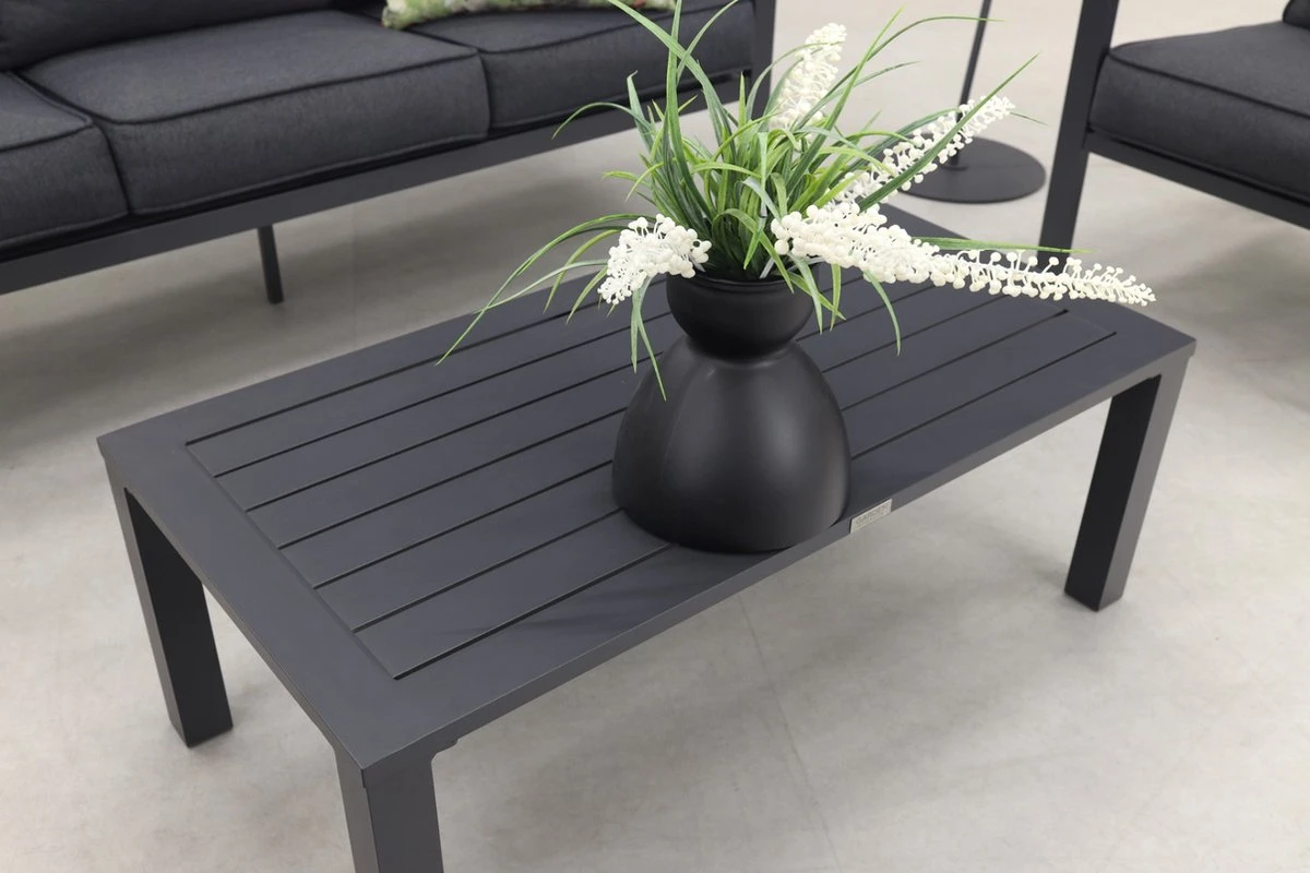 Garden Impressions Durban Loungeset - 4-delig - Zwart - Afbeelding 2