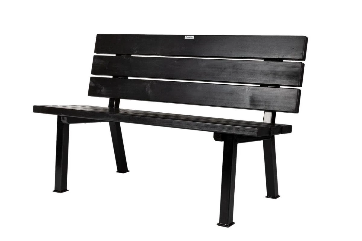 MaximaVida Set Industriële Bankpoten New York- Zwart Gecoat - Maak Zelf Je Bank - Afbeelding 6