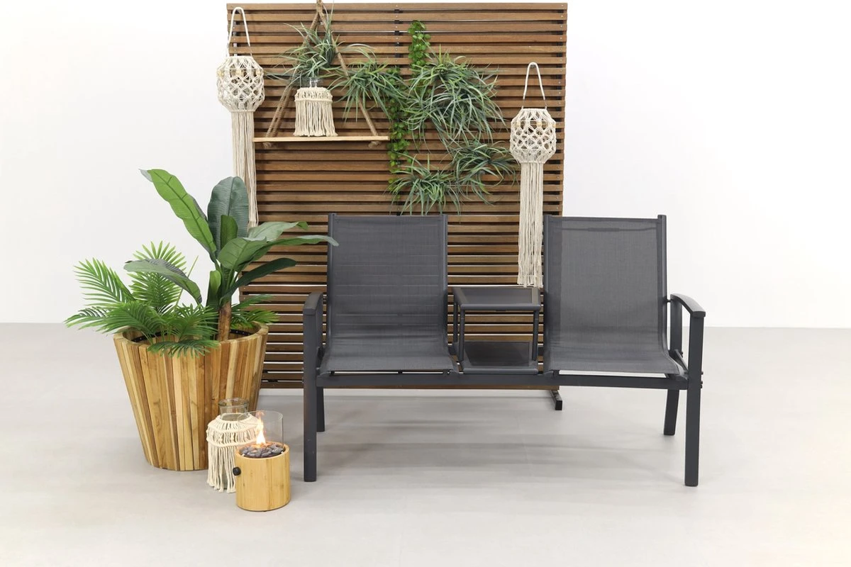 Tete-a-Tete Aluminium Tuinbank Felix - Afbeelding 3