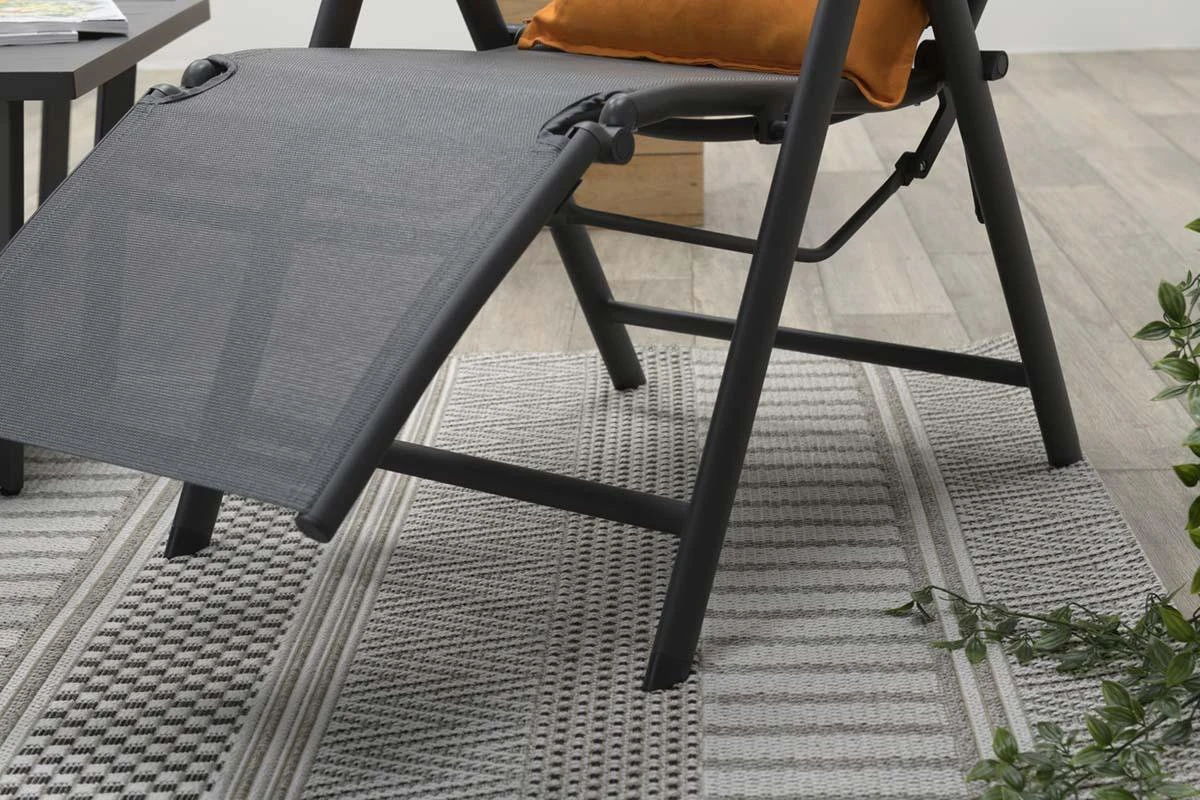 Garden Impressions - Sol Verstelbare Tuinstoel - Aluminium - Zwart - Afbeelding 6