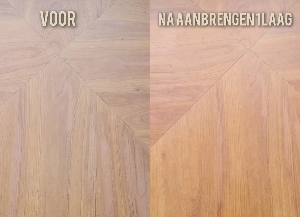 ANTIEKWAS / BOENWAS / MEUBELWAS Op Basis Van Zuivere Bijenwas! - Kleurloos / Naturel / Transparant - 370ml - Anti-vlekken - Voedt En Beschermt Hout - Afbeelding 5