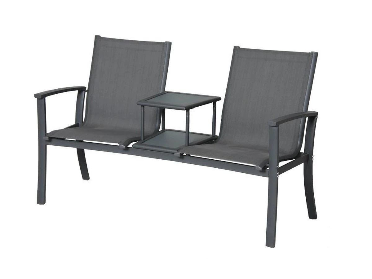 Tete-a-Tete Aluminium Tuinbank Felix - Afbeelding 2