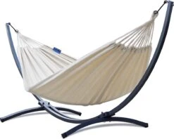 Hangmat Met Standaard – 1 Persoons – EXTRA STABIEL Frame Tot 120 Kg - Indela