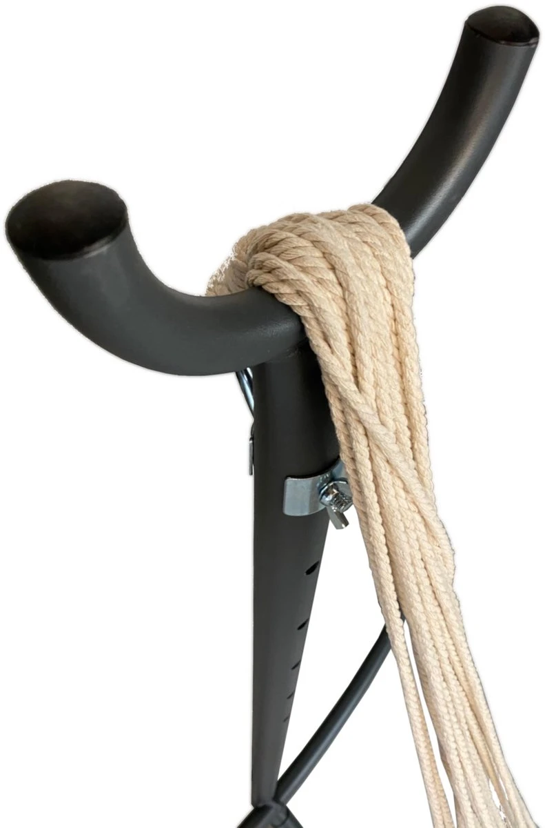 Rijoka Hangmat Met Standaard | Inclusief Doek | 300x120x110cm - Afbeelding 4