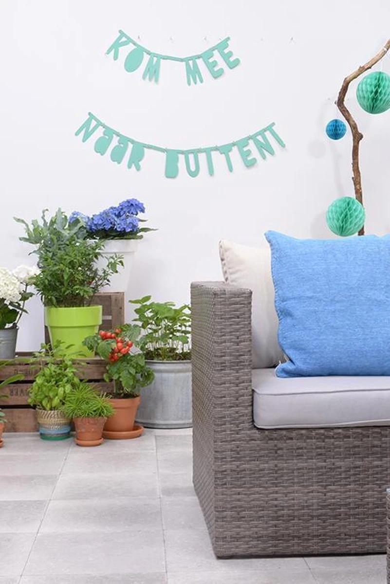 Garden Impressions Montana Loungeset - 4-delig - Bruin - Afbeelding 4