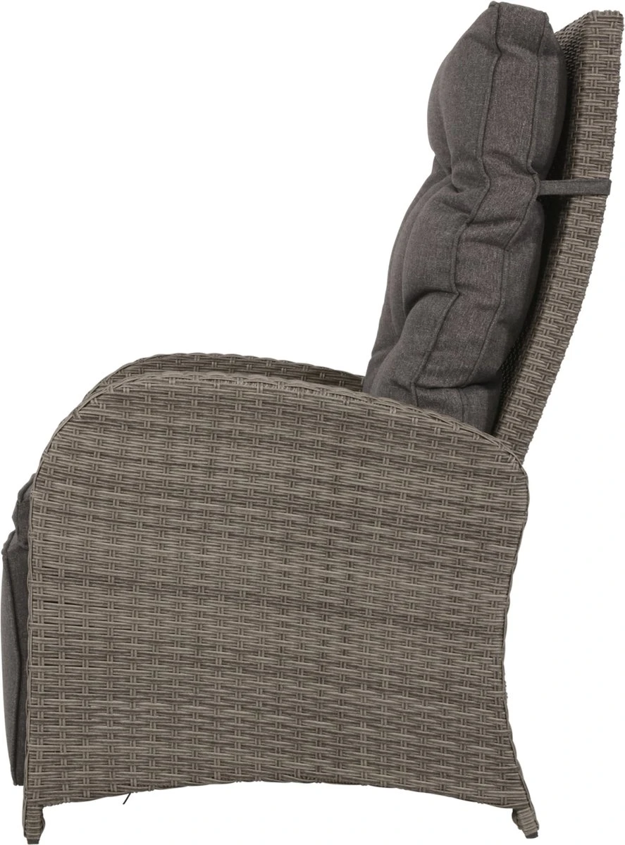 Loungeset Duoset Melia 2 Verstelbare Stoelen + Tafel - Balkonset - Afbeelding 9