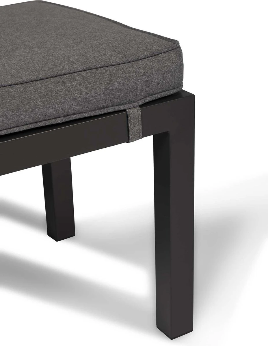 Merkloos Rocco | Loungeset Hoekset Tuinset | Aluminium| Hoekbank, Tuinbank, Tuintafel | 8 Zitplaatsen - Afbeelding 6